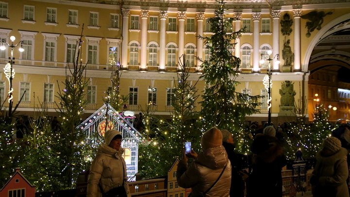 Афиша на Новый год в Санкт-Петербурге 2023