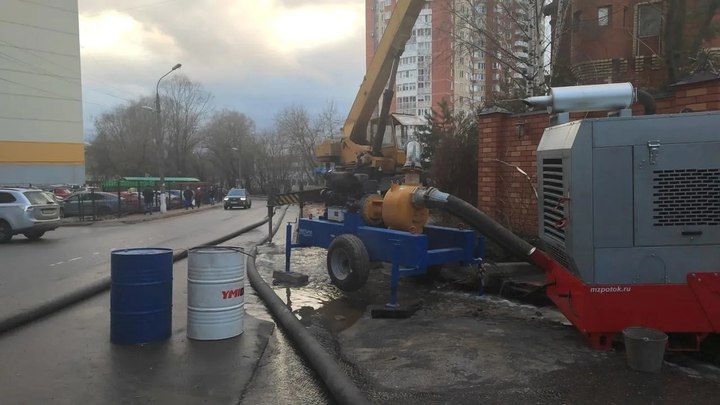 Канализация под контролем: Последствия аварии в Пушкино устранены