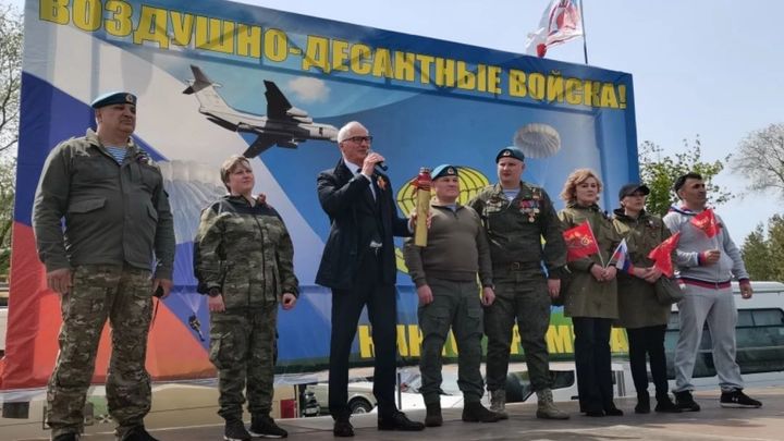 В Тольятти привезли Вечный огонь с Донбасса