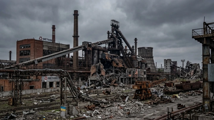 Ни одной тонны стали: металлургия Украины впервые за 100 лет полностью встала