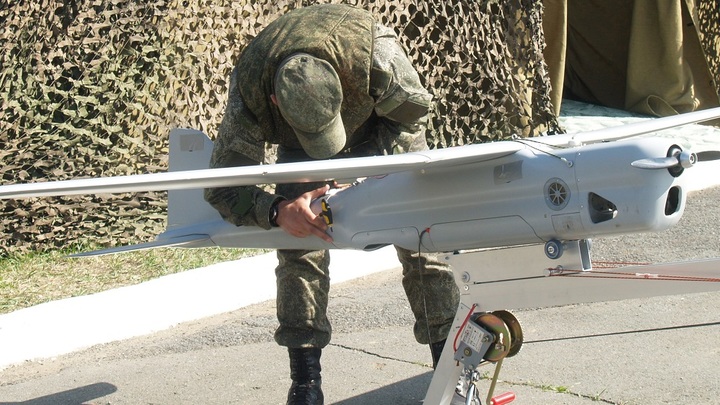 Русский боевой расчёт беспилотника Орлан-10 обнаружил более 20 объектов ВСУ в ходе СВО