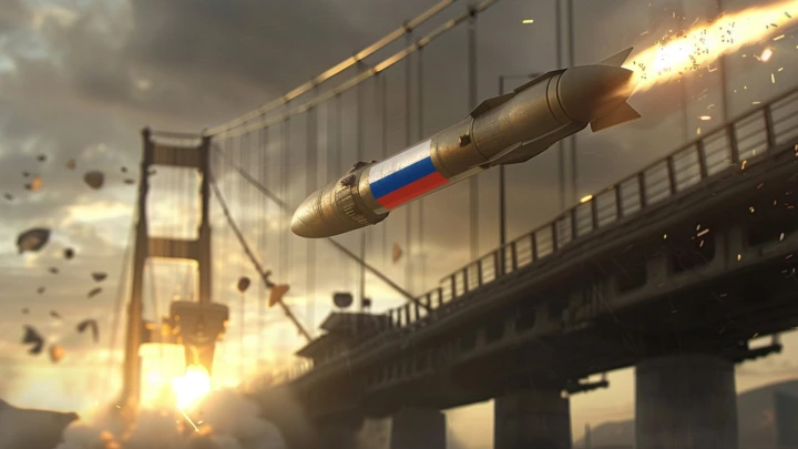 ВКС России нанесли удары ФАБ-500 и ФАБ-1500 по мосту через Днепр в Запорожье