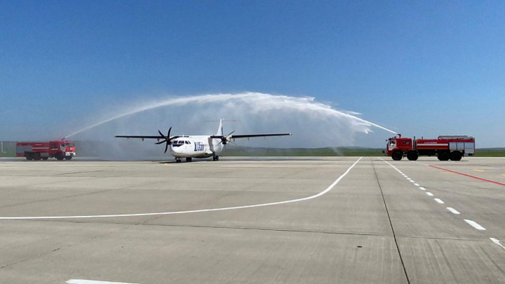 Прямой авиарейс впервые связал Сочи и Анапу
