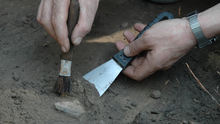 Возле парка Краснодар обнаружены два древних кургана с захоронениями возрастом пять тысяч лет