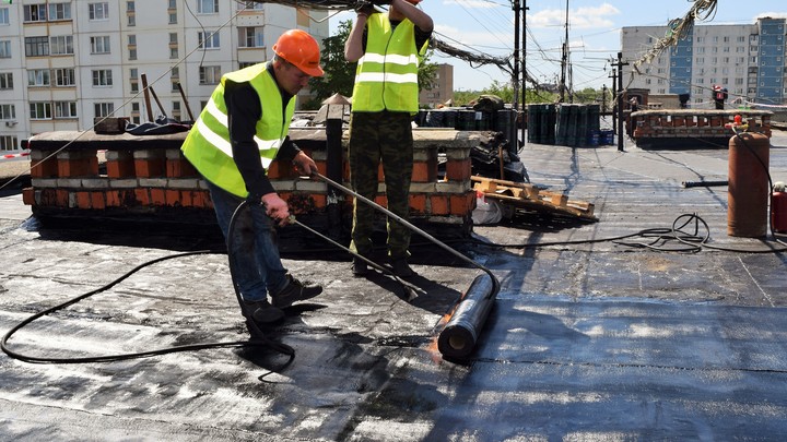 Капремонт мягких кровель начался в Московской области