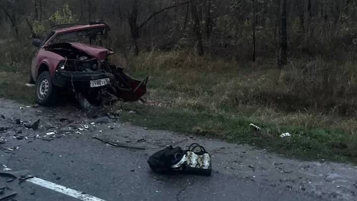 На Кубани в лобовом ДТП погибли два человека