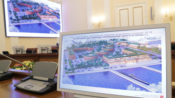 Что построят в новом кластере в Кронштадте: музей, пять научных центров и океанариум