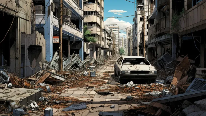 Дом-призрак обрушился в Петербурге: спасатели ищут пострадавших