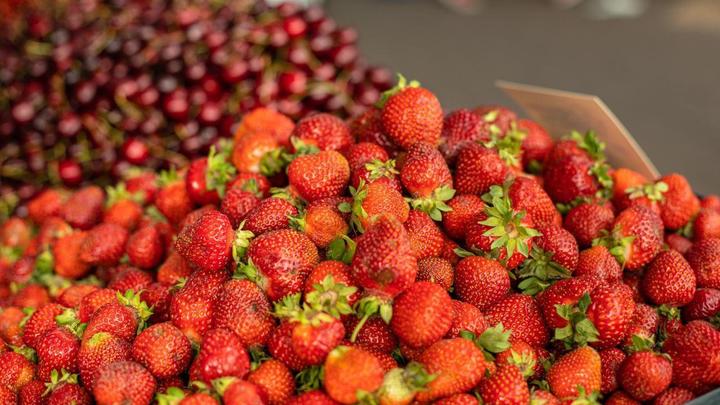 В Краснодаре традиционно в субботу утром открылись ярмарки выходного дня