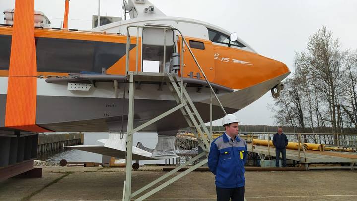 В Нижегородской области спустили на воду ещё два новых судна