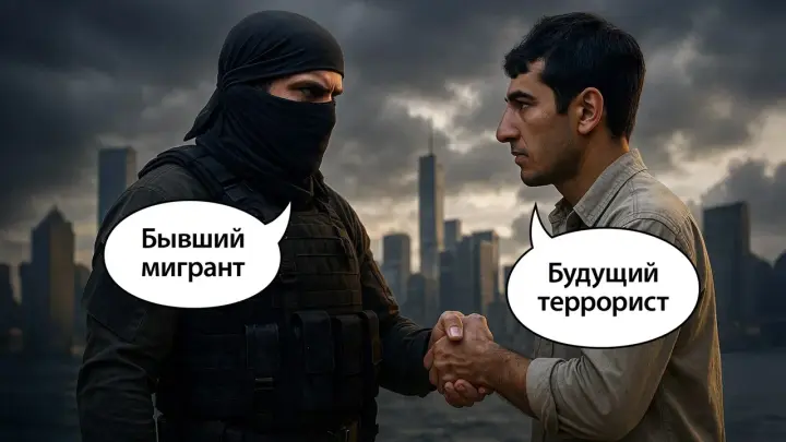 Один - насильник, другой - террорист: "Безвиз" и открытые границы убивают - мигрантов пускают, не думая о русских
