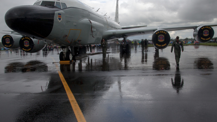 Самолёт-разведчик ВВС США замечен у берегов Сочи