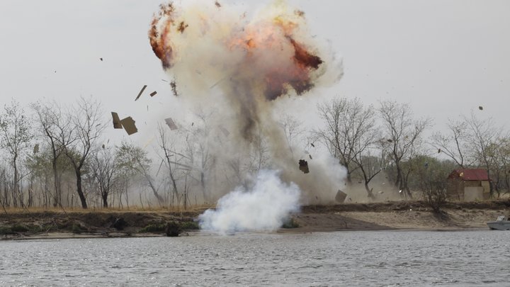 Мощный взрыв в пригороде Вашингтона: Дом разнесло в щепки