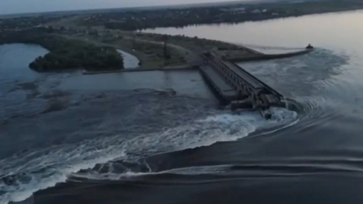 Течение Днепра выросло в 10 раз после подрыва Каховской ГЭС - власти