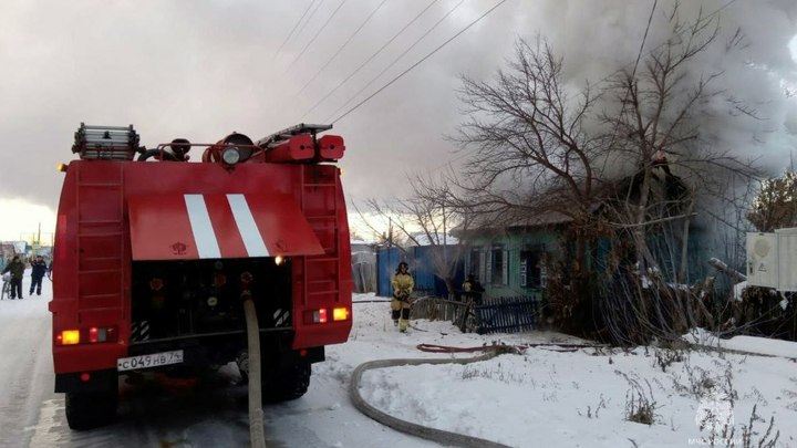 Мужчина погиб при пожаре в Челябинской области