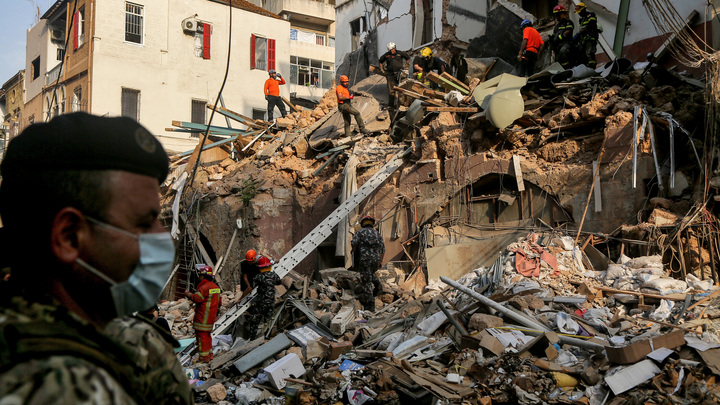 Сердце всё ещё бьётся: Спустя месяц со взрыва в Бейруте под завалами нашли живого