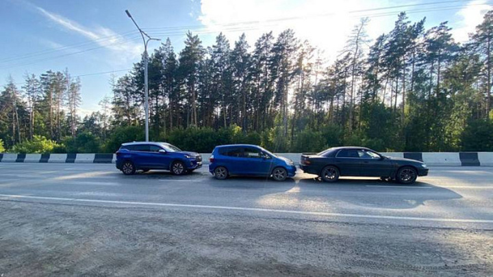 В Новосибирске в ДТП на Бердском шоссе пострадали двое детей