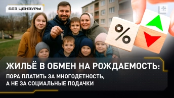 Жильё в обмен на рождаемость: пора платить за многодетность, а не за социальные подачки