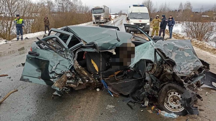 В Ивановской области 2 человека погибли в ДТП на трассе Тейково – Гаврилов Посад