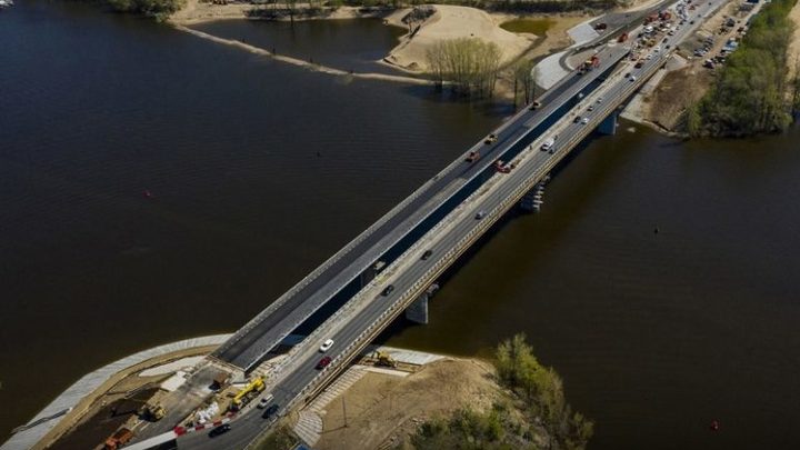 В Самаре открылось движение по новому мосту через Сок