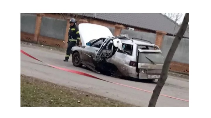 Рогов: за взрывом машины бизнес-леди в Бердянске стоят украинские спецслужбы