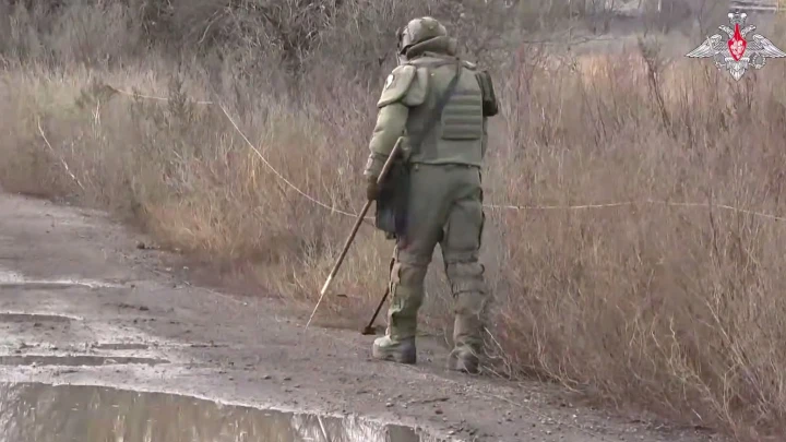 Инженерные войска дистанционно заминировали тыл ВСУ на Красноармейском направлении