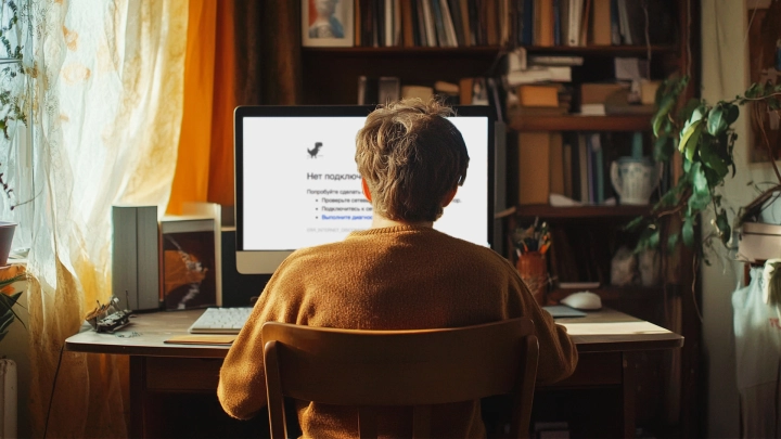 В работе социальной сети В Контакте наблюдается серьёзный сбой