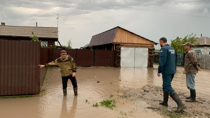 В Нерчинском районе начали подсчет ущерба от паводков