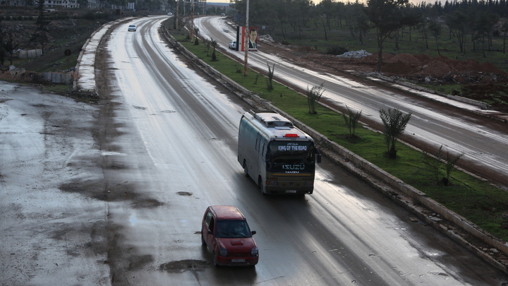 ЧП в Сирии: На трассе подорвался автобус с бойцами МВД