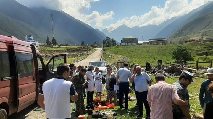 Найдено тело второго туриста из Краснодара, погибшего при опрокидывании катамарана в горах КЧР