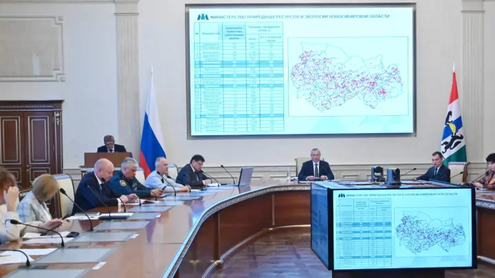 Губернатор Травников подвёл предварительные итоги пожароопасного сезона в регионе