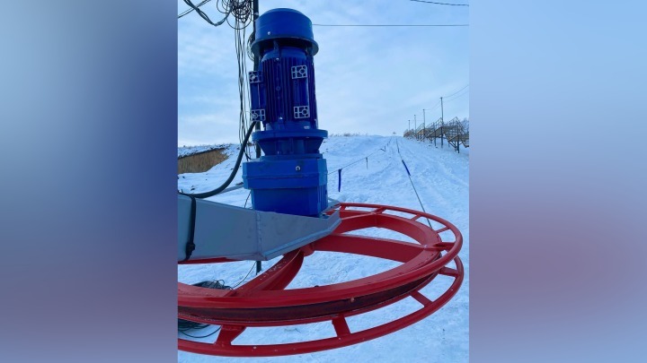 В Новокузнецке открывают новый парк с подъемниками и катком