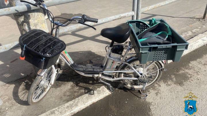 В Самаре велосипедист попал под колёса иномарки