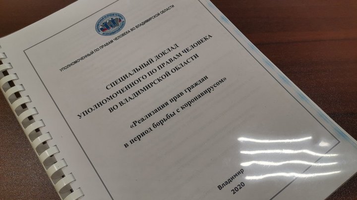 Владимирский уполномоченный по правам человека представит доклад о нарушениях прав из-за пандемии