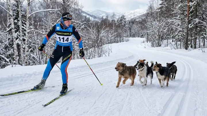 Вяльбе назвала инцидент с собаками на марафоне в Южно-Сахалинске случайностью