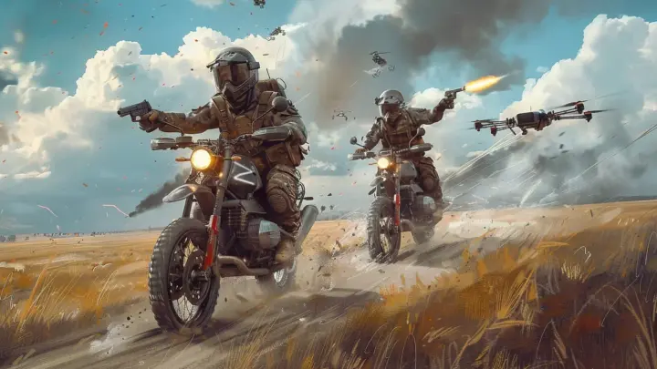 Призрачные гонщики под Покровском: Русские бойцы на мотоциклах кошмарят ВСУ по ночам