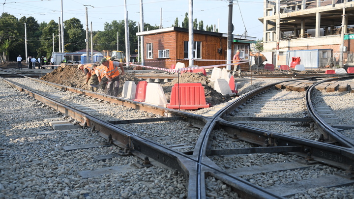Территорию возле трамвайного узла на Московской в Краснодаре благоустроят к 1 сентября