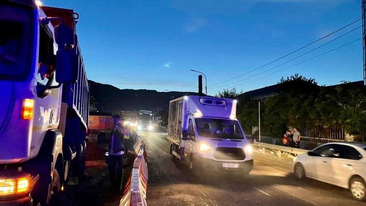 На федеральной трассе в Лермонтово после паводка сняли реверс