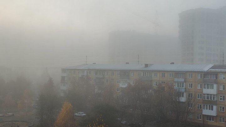 Радиационный туман и неприятный запах накрыли Кемерово и Новокузнецк