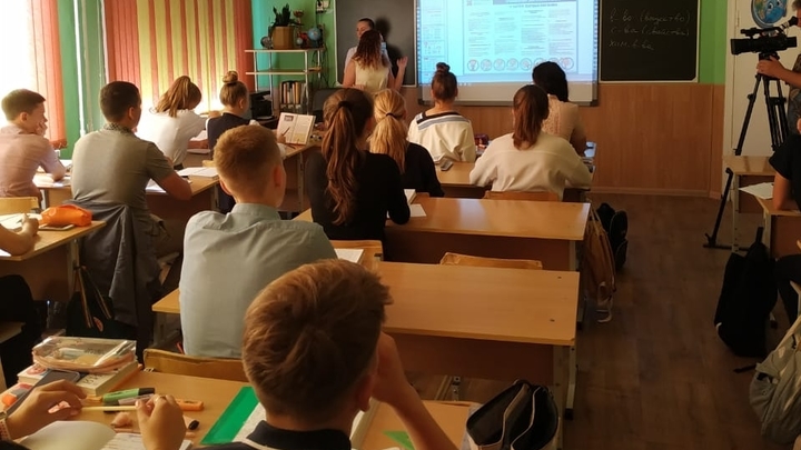 В Курганской области школьников обучают защищаться от коронавируса