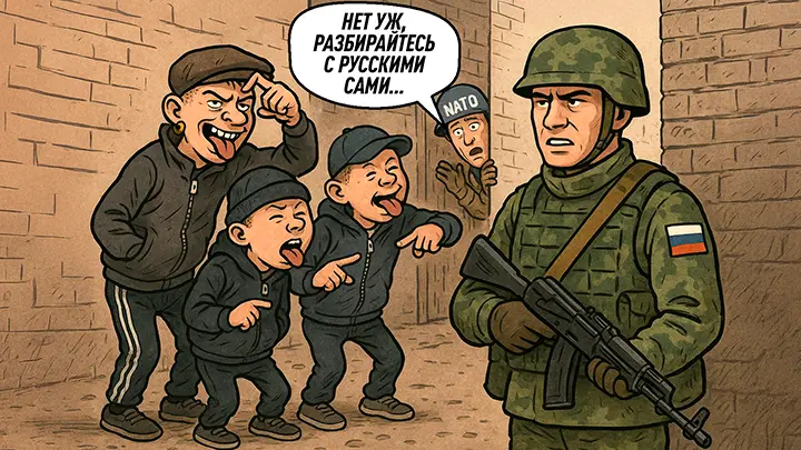Три маленьких хулиганчика наехали на Россию: Лавров не выдержал и ждёт на разборки большую шпану