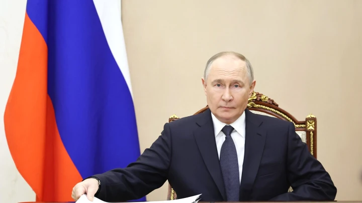 В эфире украинского телемарафона Путина назвали президентом Украины