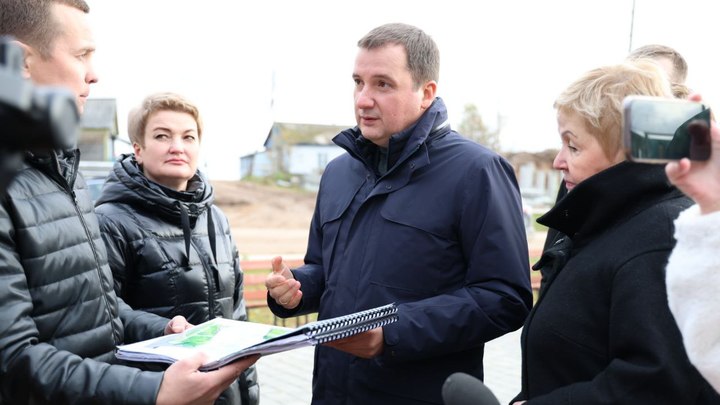 Александр Цыбульский рассказал о начале строительства ДК в Пинеге
