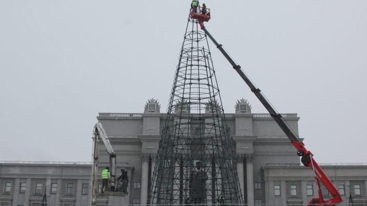 Главная новогодняя ёлка Самарской области будет установлена на площади Куйбышева