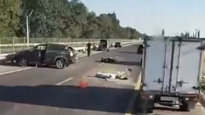 Под Краснодаром насмерть разбился 47-летний мотоциклист