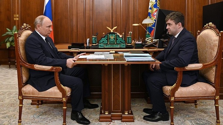 Владимир Путин встретился с губернатором Ивановской области