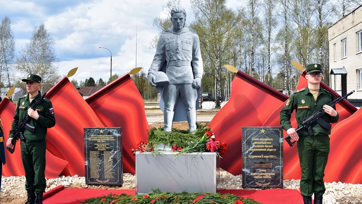 В Гусь-Хрустальном районе появилась копия мемориала из Александровского района