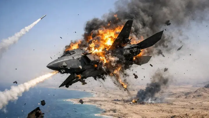 Истребитель F‑35 ВВС США подал сигнал бедствия над Ираком