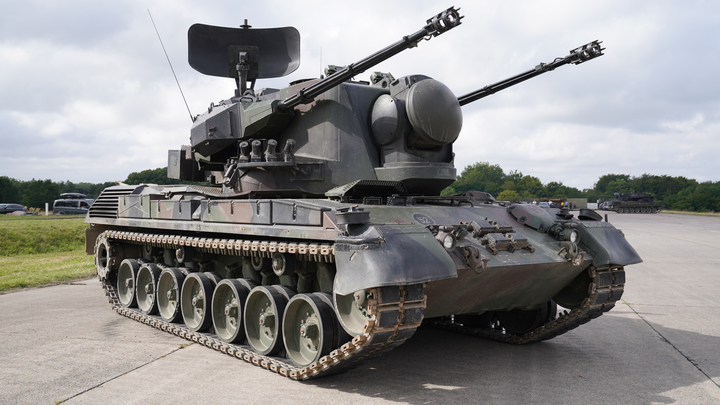 Ланцет уничтожает немецкий Gepard: Опубликовано видео чёрного дня для ПВО Украины
