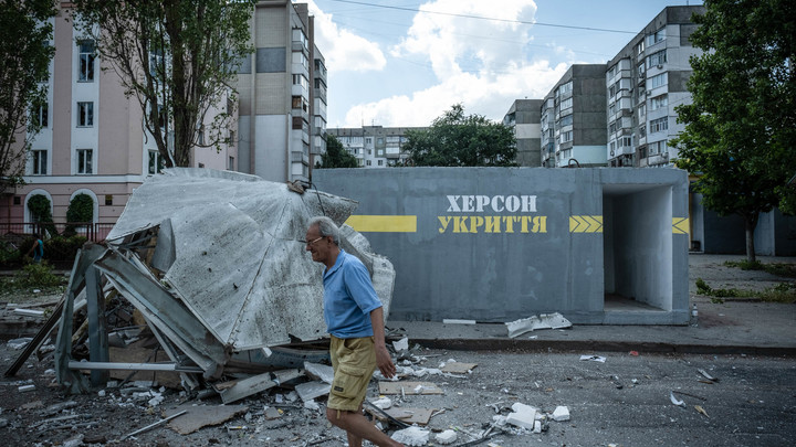 Волонтёр ВСУ пожаловался, что жители Херсона не помогают армии